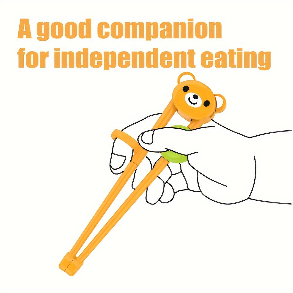 3D Cartoon Training Chopsticks for Kids, Easy Learning, Home and Dorm Use