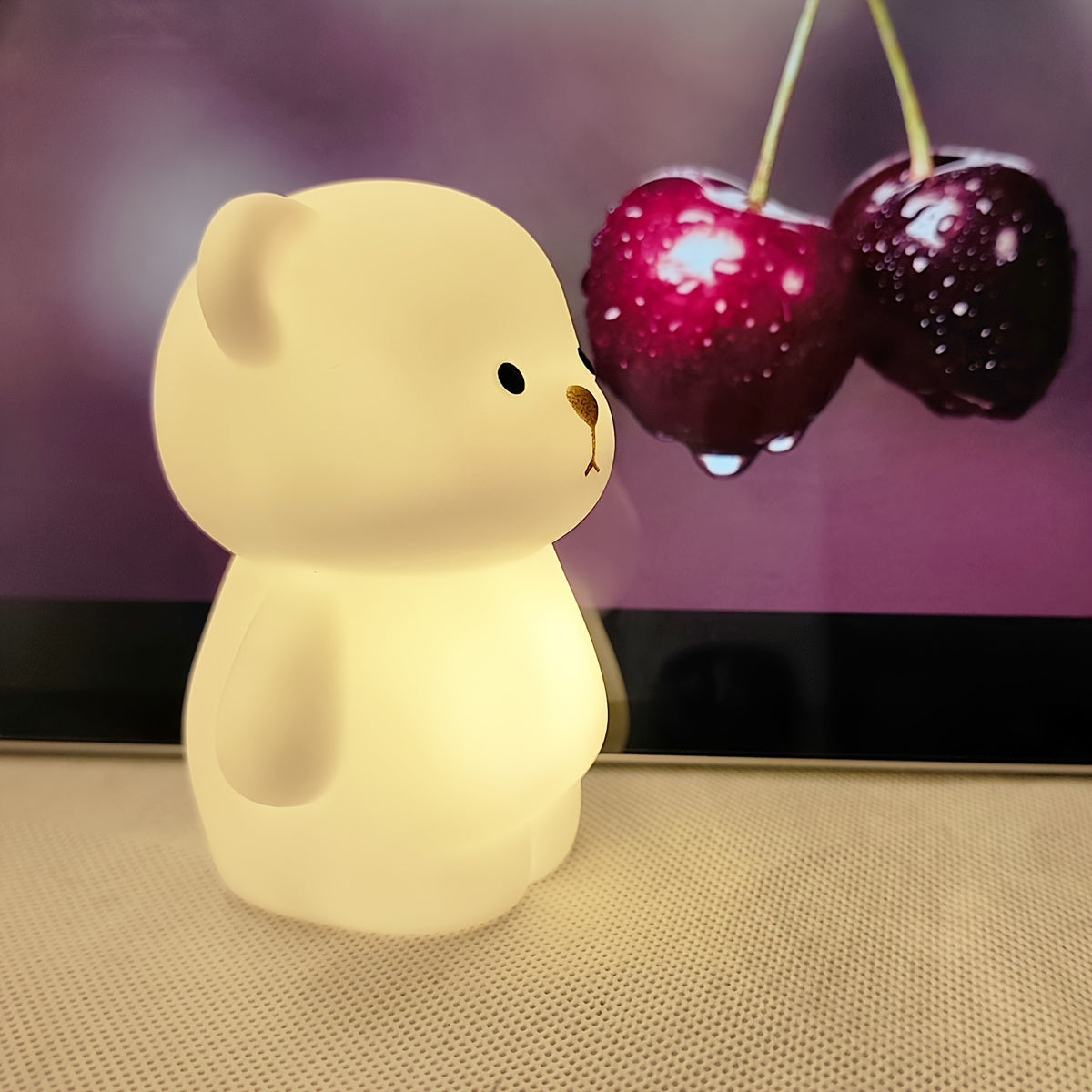 White Bear LED Light Decoration for Halloween and Christmas Indoor Parties