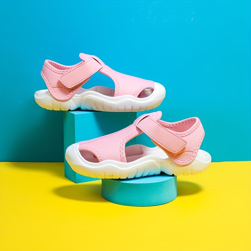 Kids' Cartoon Sandals for Boys and Girls Lightweight Flexible Sole Casual Outdoor Shoes