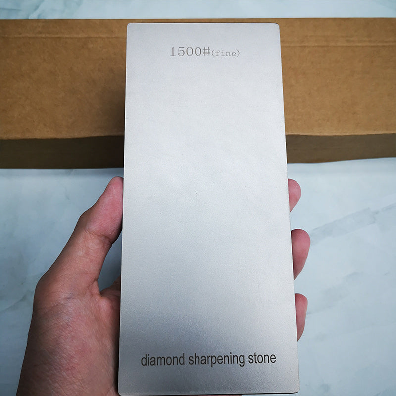 Diamond Sharpening Stones Set 120 600 1500 3000 Grit with Base and Sharpening Bar
