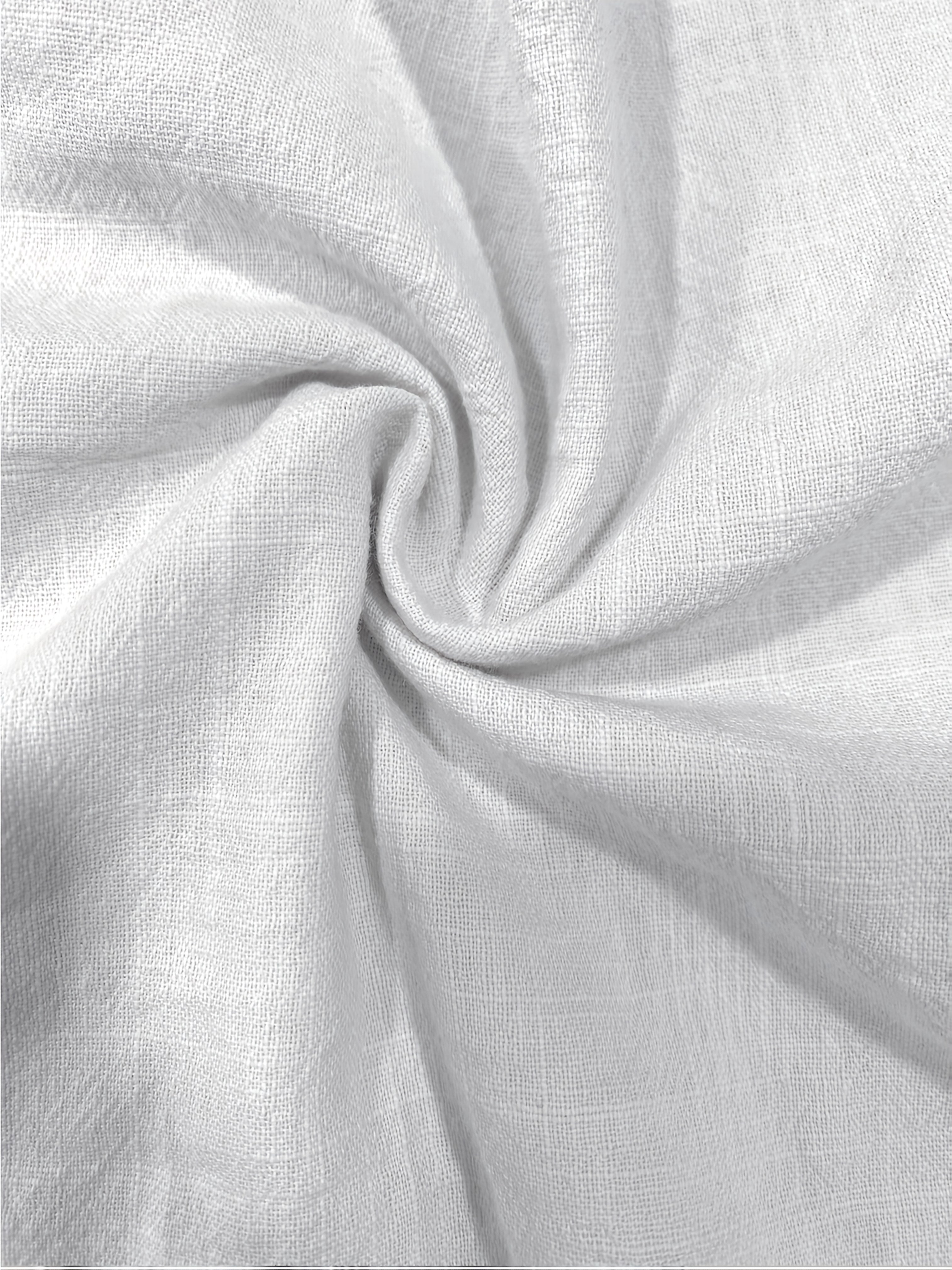 Women's Plus Size V-Neck Blouse Loose Fit Casual Solid Color Spring Summer