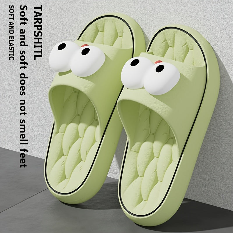 Women's Cartoon Flip-Flops for Summer Outdoor Beach Bathroom Slippers