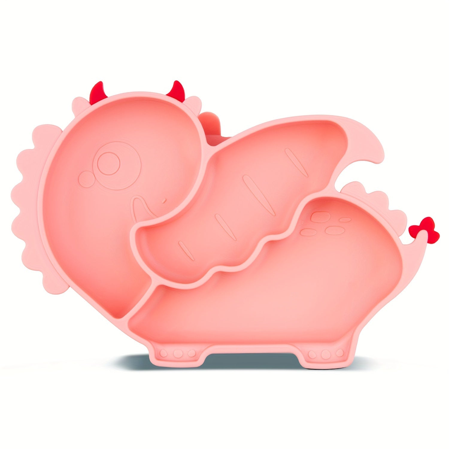 Silicone Baby Plate Dishwasher and Microwave Safe Self-Feeding BPA Free