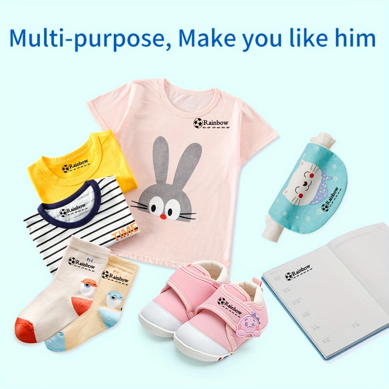 Maktab va faoliyatlar uchun Moviy PVC fil hayvon nomi shtampasi