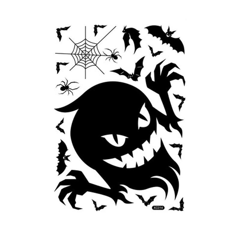 Halloween Monster Window Clings No Electricity Required Party Decor