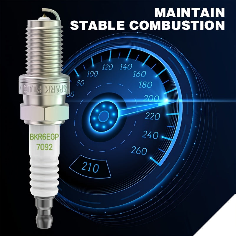 4pcs Spark Plugs Compatible With Various Car Models Replacement Auto Parts