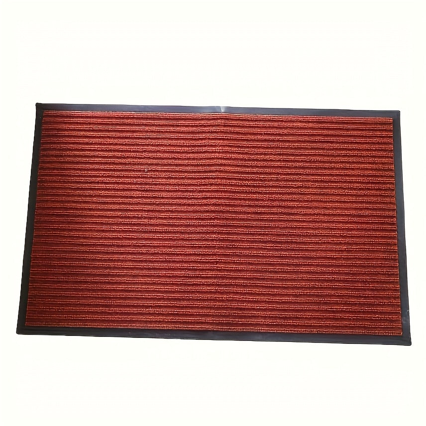 Alfombra impermeable geométrica para interior y exterior, entrada, 45x75cm, de alto tráfico
