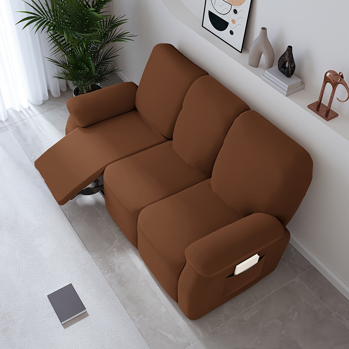 Waterproof Outdoor Sofa Cushion Cover Made from Milk Fiber Fabric