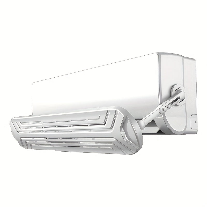 Universal Wall-Mounted Air Conditioner Sunshade Plastic Wind Deflector Energy-Efficient Cold Air Guide