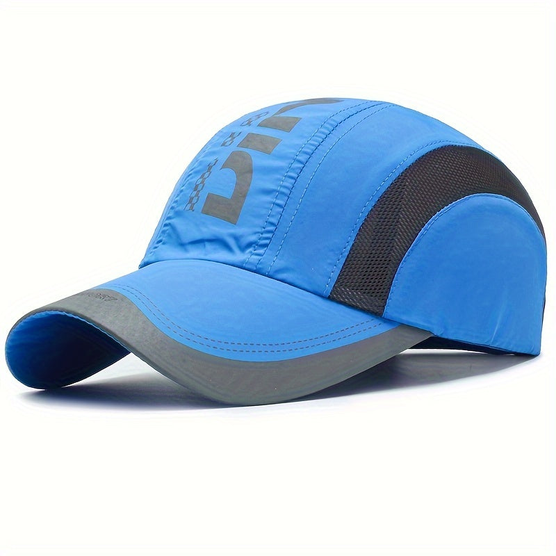 Unisex Outdoor Baseball Cap with UV Protection Breathable Mesh Quick-Dry Lightweight