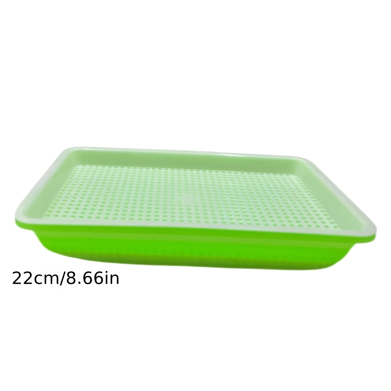 Seed Germination Tray Large Capacity Micro-Green Seedling Kit Soilless for Beans Wheat Grass