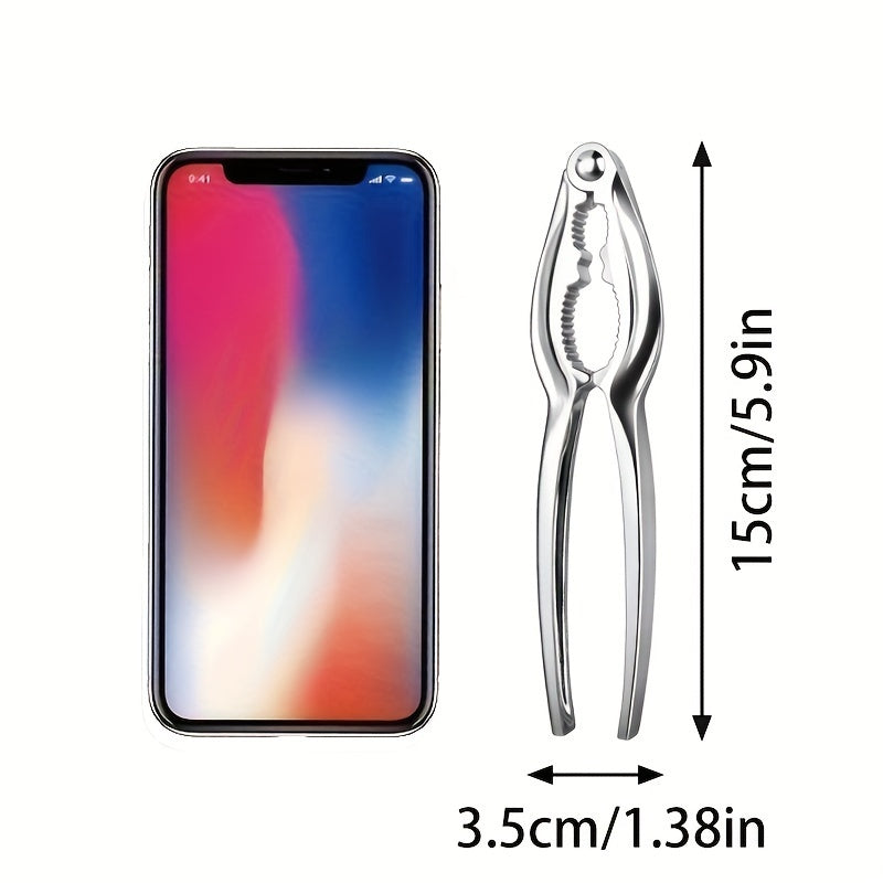 Qattiq metall oshxona asbobi, yong'oq, fındıq va boshqalarni osonlik bilan sindiradi - eng yaxshi ko'p funksiyali yong'oq sindiruvchi asbob.