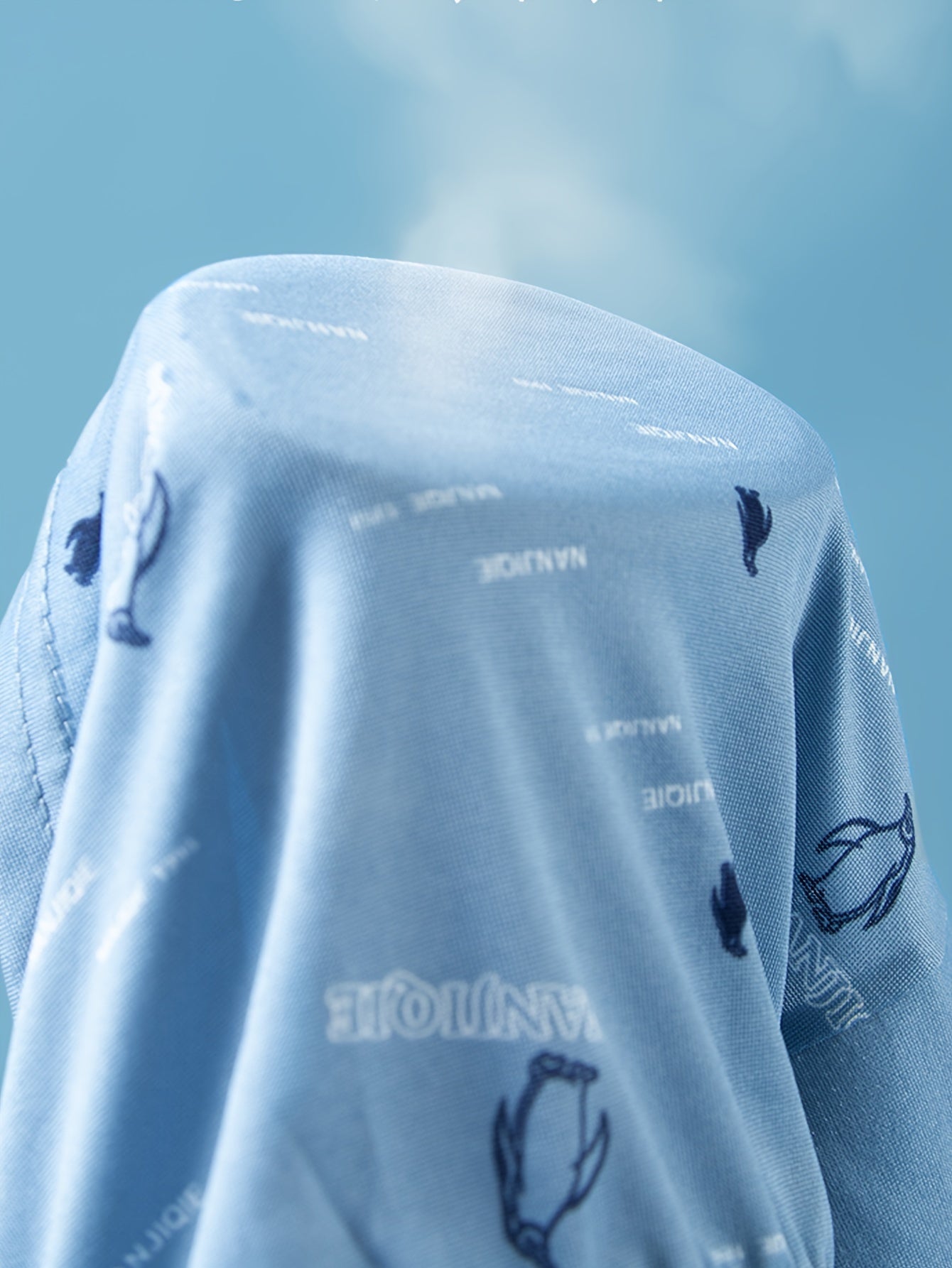 Men's Boxer Briefs 4-Pack Polyester Stretch Fabric Mid-Thigh Random Print