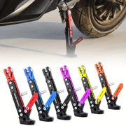 Регулируемый алюминиевый боковой подножка для мотоциклов-скутеров до 150 кг