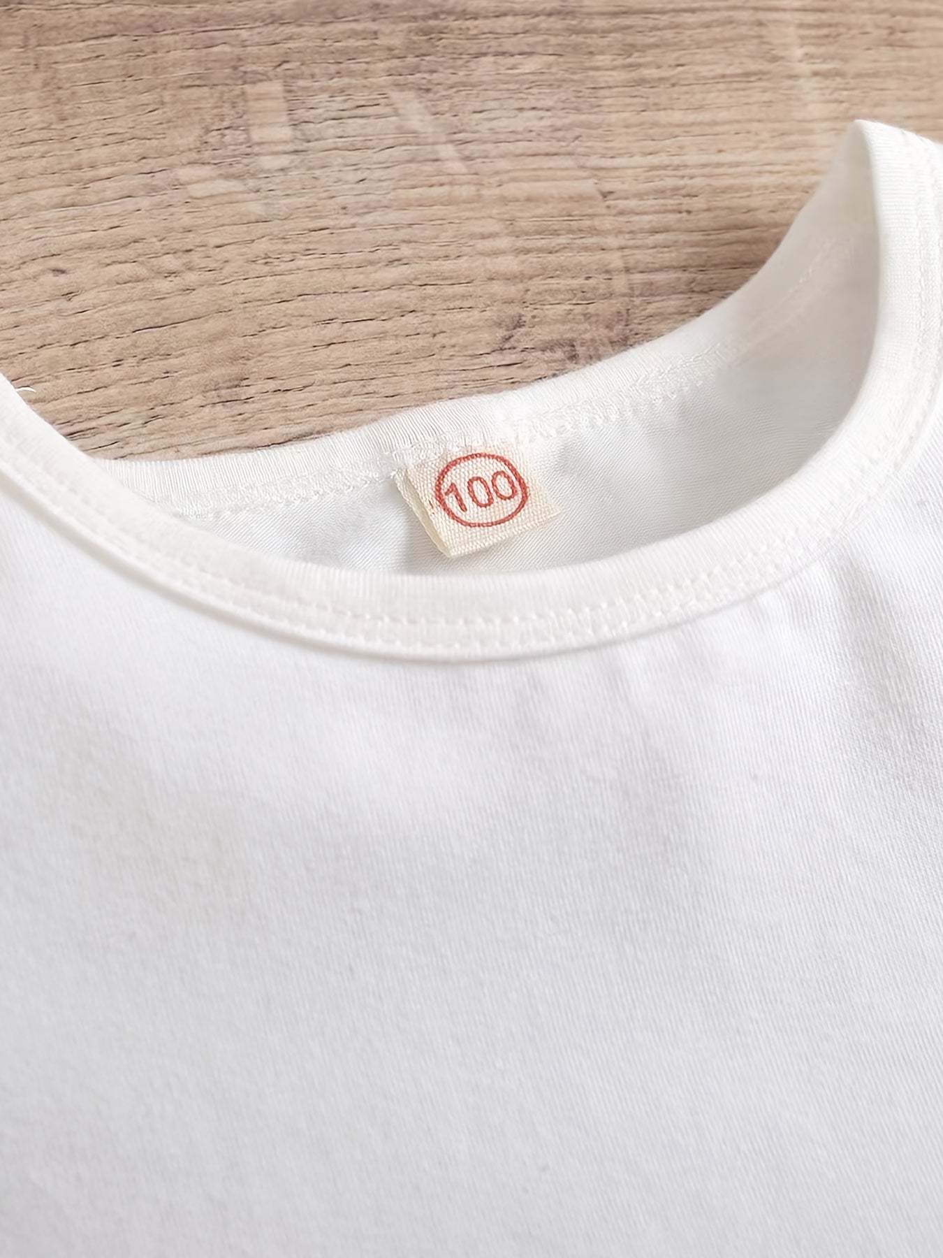 Girls Summer Outfit Ruffle Top and Suspender Shorts Cotton Solid Color Teen