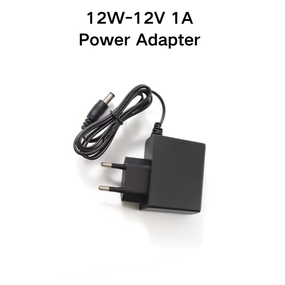 GEO Quvvat Manbai Adapteri 6W-24W, 9V-12V, 0.5A-2A, AC dan DC ga, 5.5mm*2.1mm*10mm, Devorga o'rnatiladigan Zaryadlovchi O'rnini Bosuvchi Kabel, Yevropa Standarti Ustuni, Kamera, LED Lenta, Dinamik uchun Yengil Dizayn.