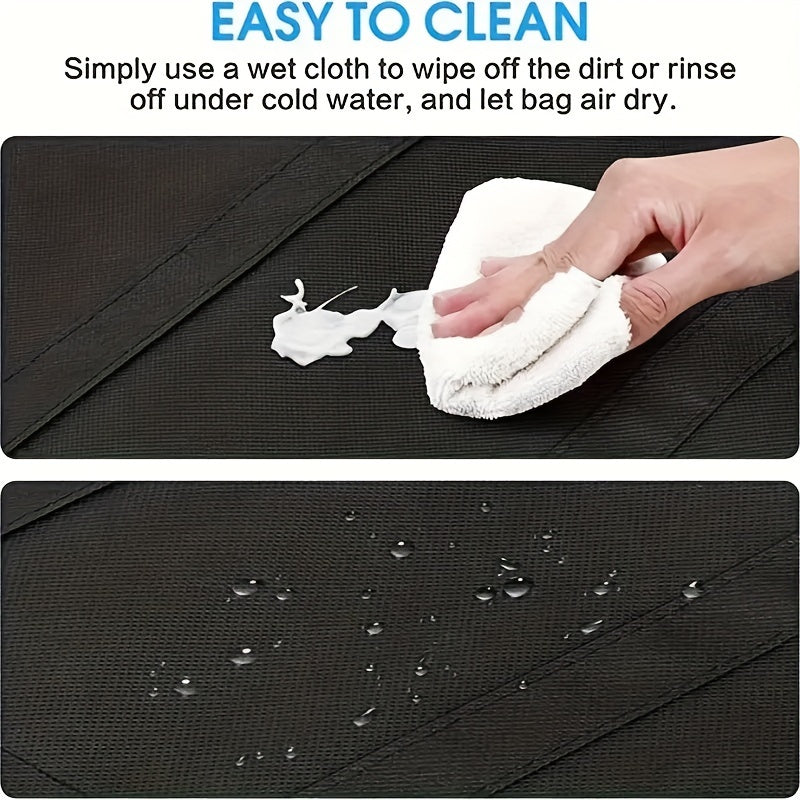 Многоразовые сумки для покупок, упаковка 1, 5 или 10, складные, моющиеся, тяжелого типа