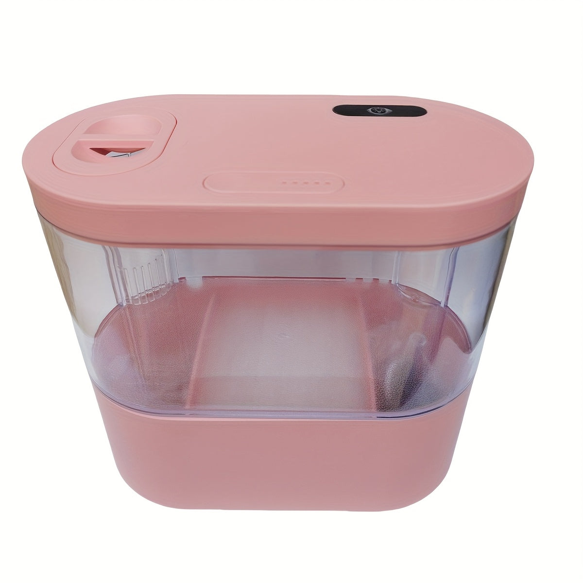 Oval LED Fish Tank with Smart Clean Technology and USB Rechargeable