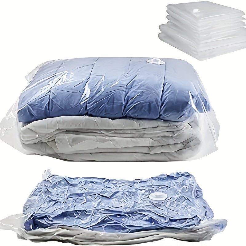 Set of 8 Vacuum Storage Bags 39.88x59.94cm Space Saving Dustproof Clothes Bedding