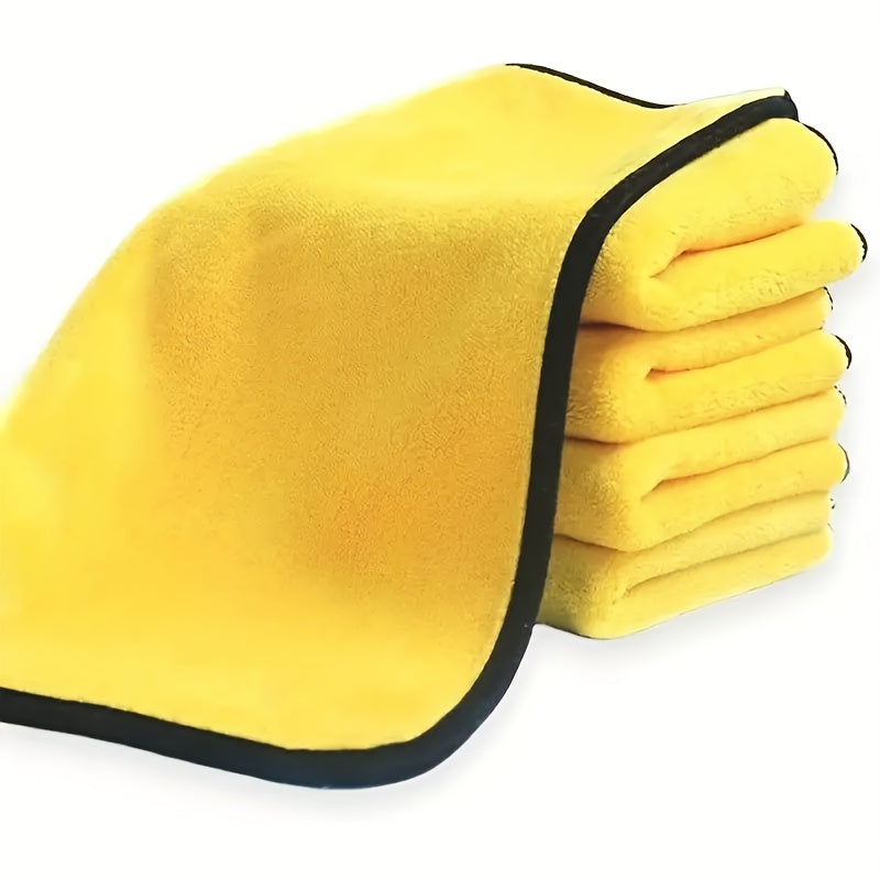 Ultra-Fine Microfiber Car Cleaning Cloths, Absorbent, Multi-Purpose for Home and Auto