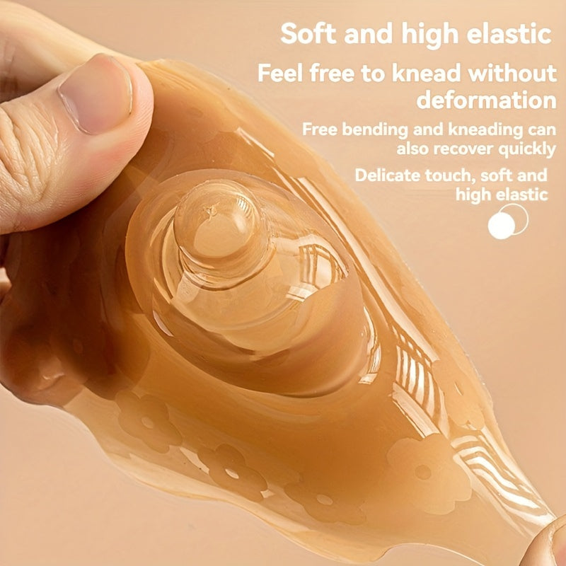 Silicone Nipple Protectors for Breastfeeding Pack of 2 BPA-Free Portable Compatible with Pumps