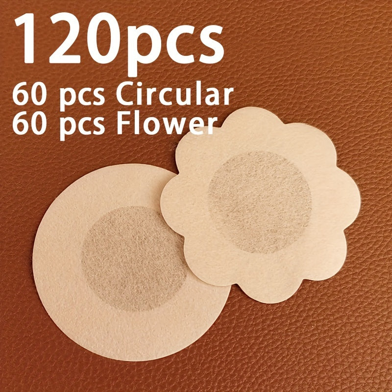 Disposable Breast Pasties Nipple Covers for Women 6cm 120 Pieces