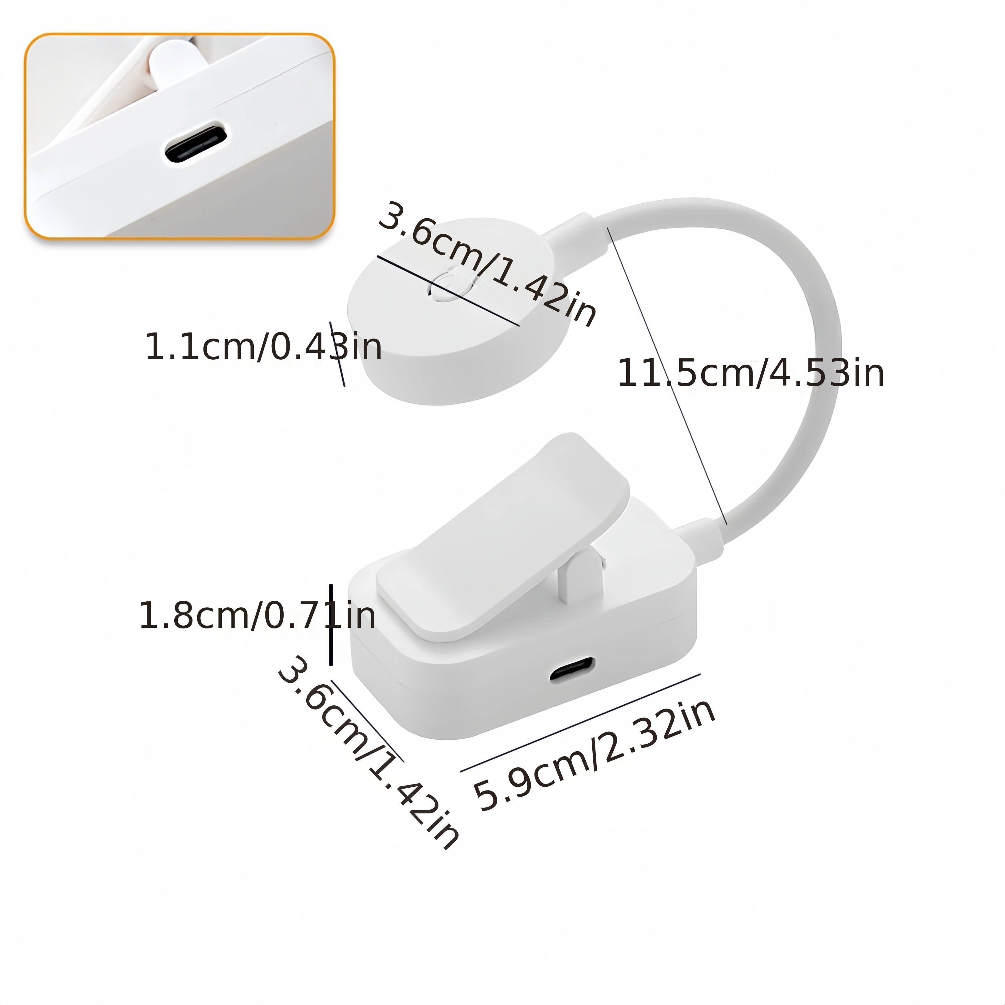 Geometrik kechki chiroq, uch rangli LED bilan, qayta zaryadlanadigan plastmassa, yotoqxona, oshxona, bar uchun