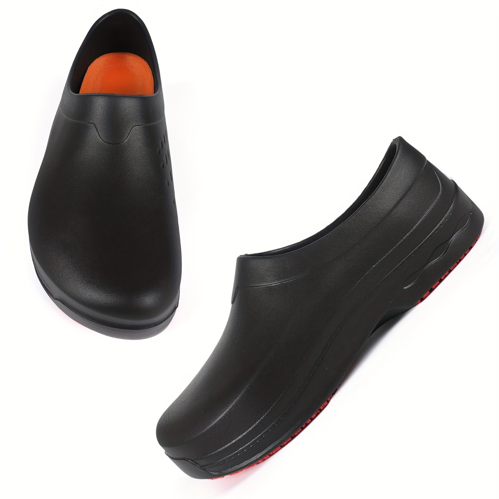 Women's EVA Work Shoes Lightweight Safety Gardening Chef Shoes