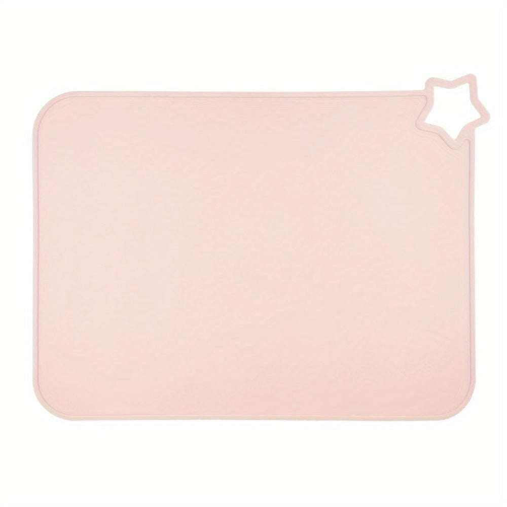 Individual de silicona para cocina, impermeable, resistente al aceite, fácil de limpiar, resistente al calor