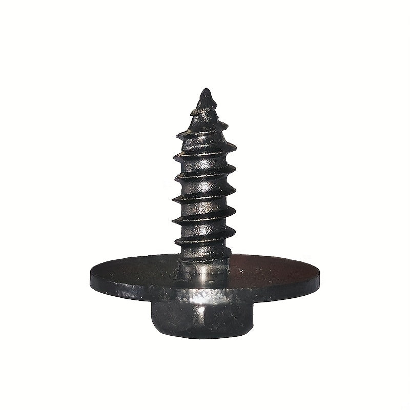 40PCS Metal Nut Screw Washers U-Nut Clips for Car Engine Shield Bumper