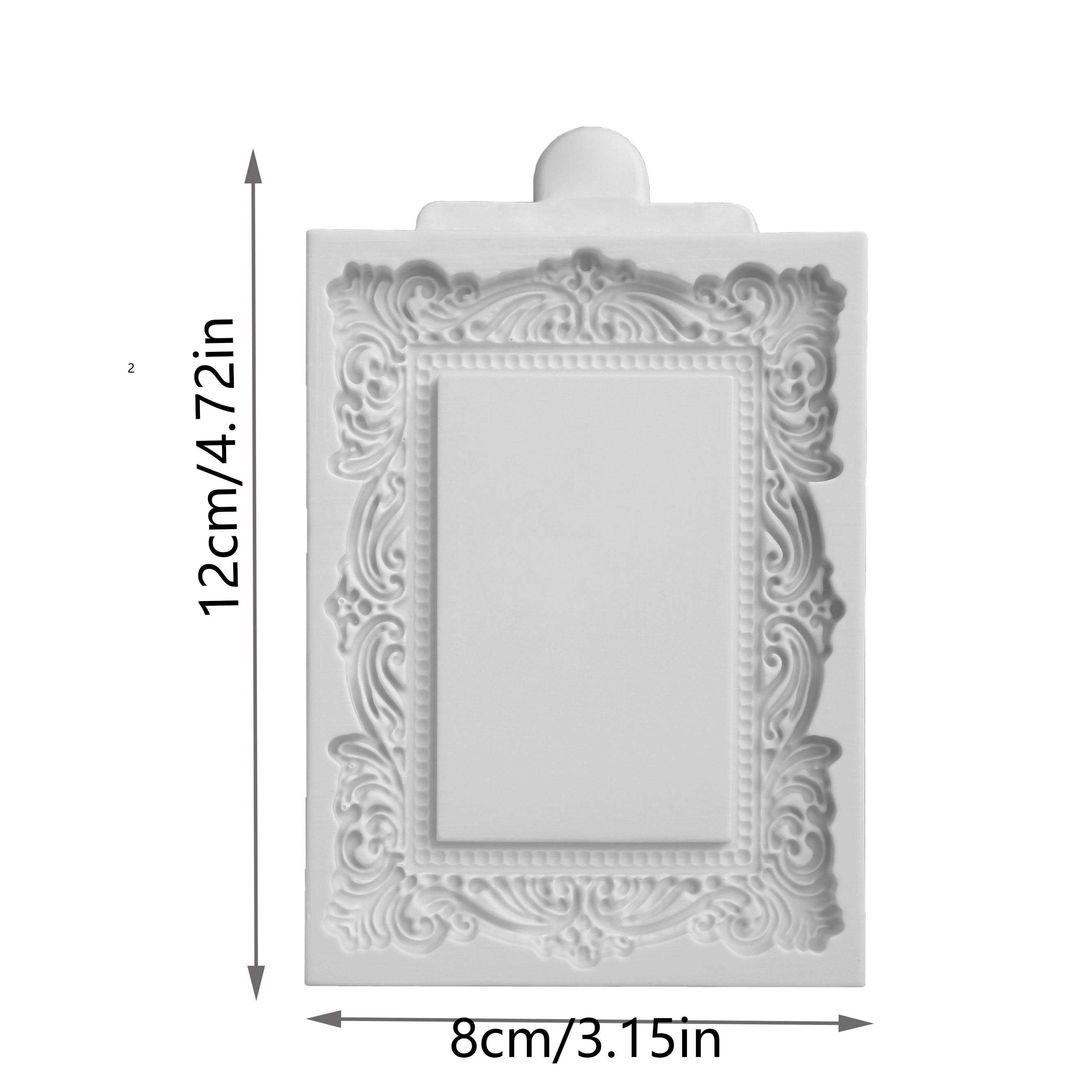 Multi-Functional Silicone Mold for Cake Decoration Non-Toxic Reusable Fondant Chocolate Sugar Art Oven Safe Dishwasher Safe