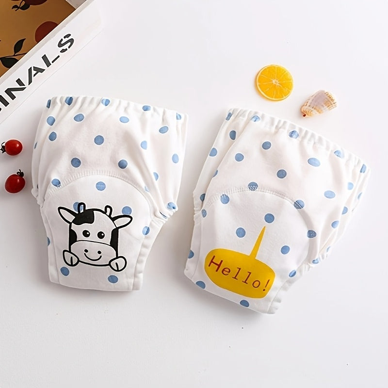 Baby Diaper Cover Polka Dot Waterproof Reusable Cloth Nappy Wrap Baby Training Pants