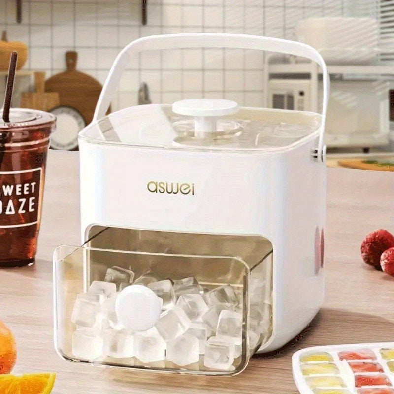 Bandeja de cubitos de hielo de grado alimentario de gran capacidad para congelador o refrigerador