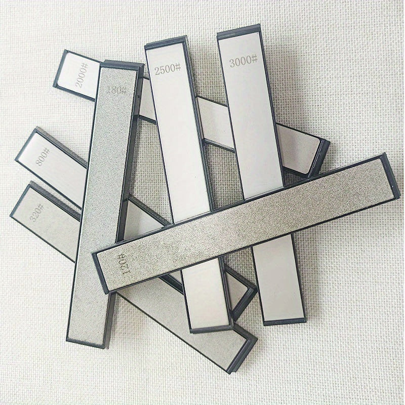 10 dona oltin titan bilan qoplangan olmosli qattiq burchakli silliqlash toshlari