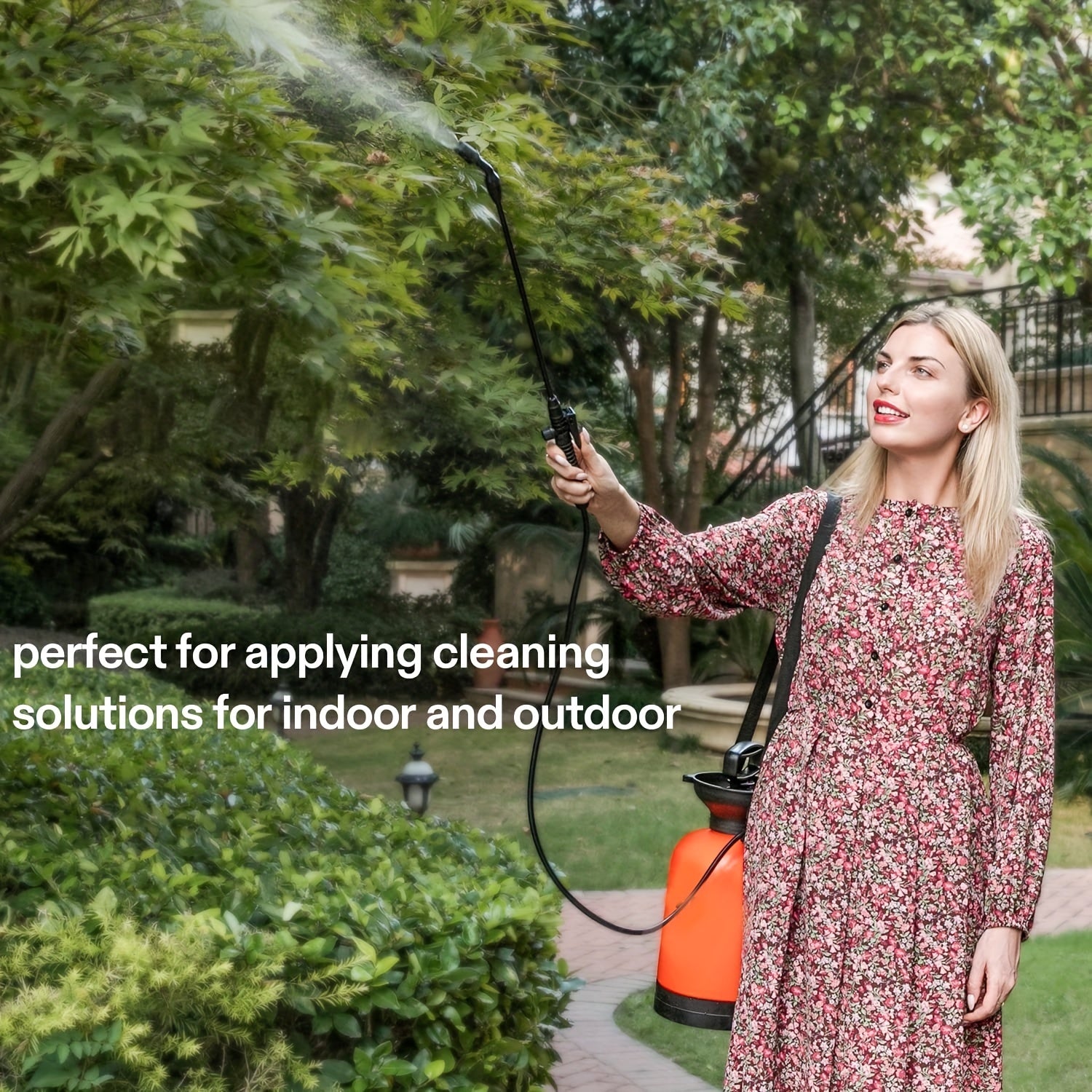 Садовый распылитель давления 0,8-2 галлона, рюкзачный насос для полива и очистки