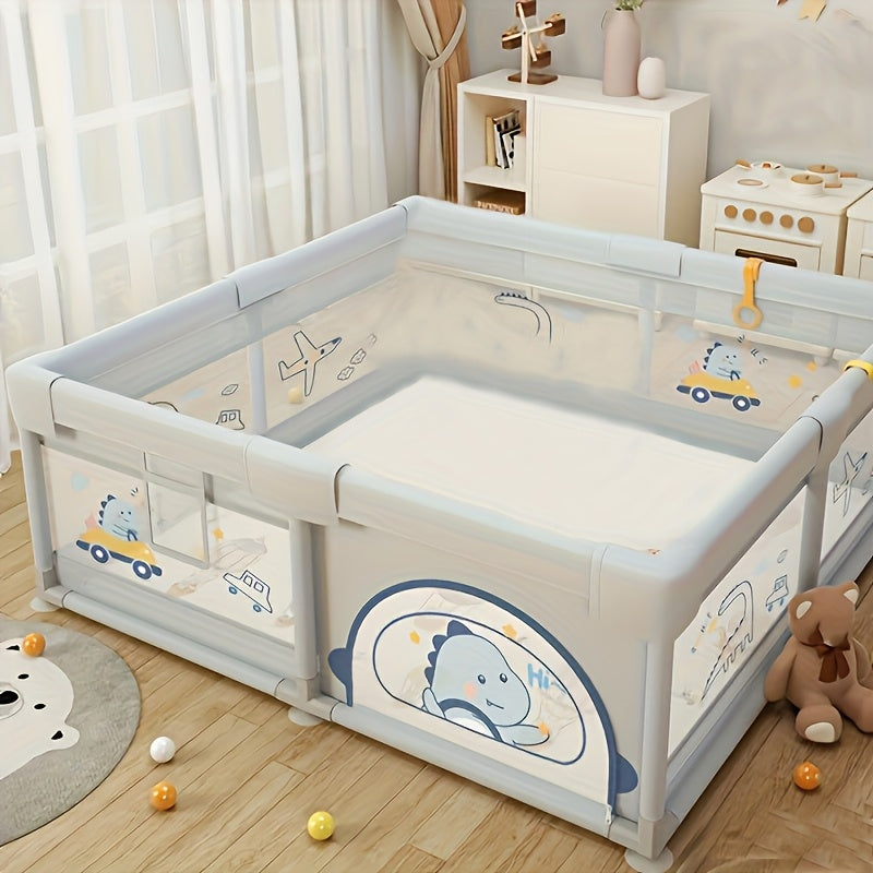 Игровые ограждения с кольцами для натяжения и дверцами для безопасности при игре в помещении и на улице