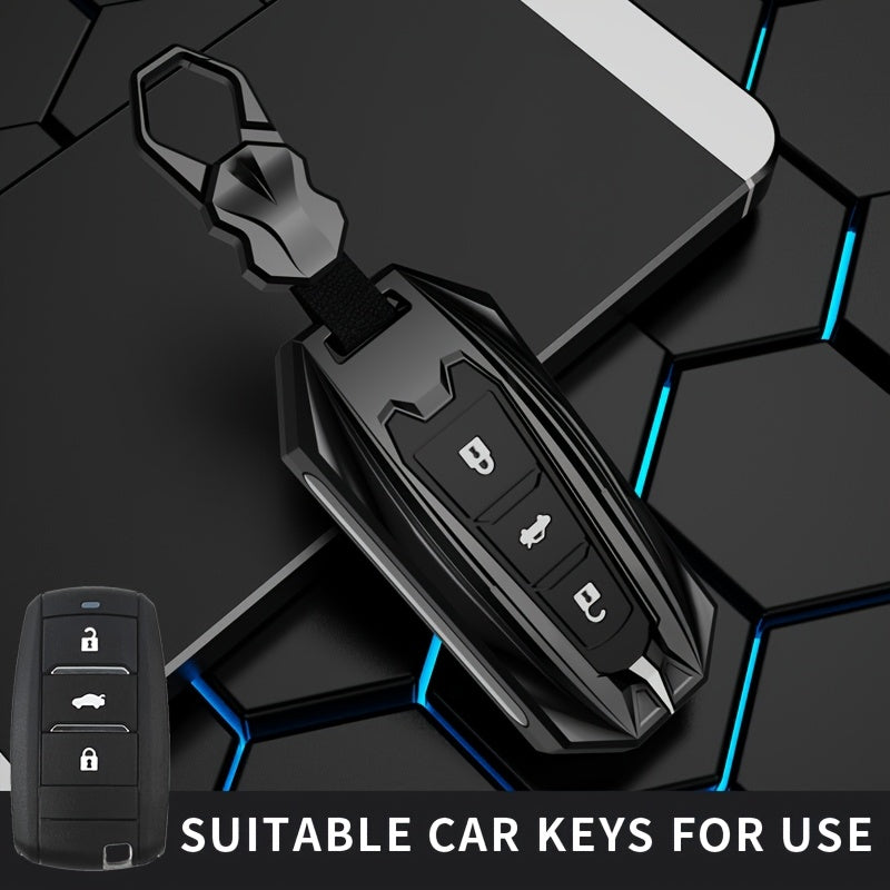 Car Smart Key Cover Bag Shell Protector Keychain Leather Universal