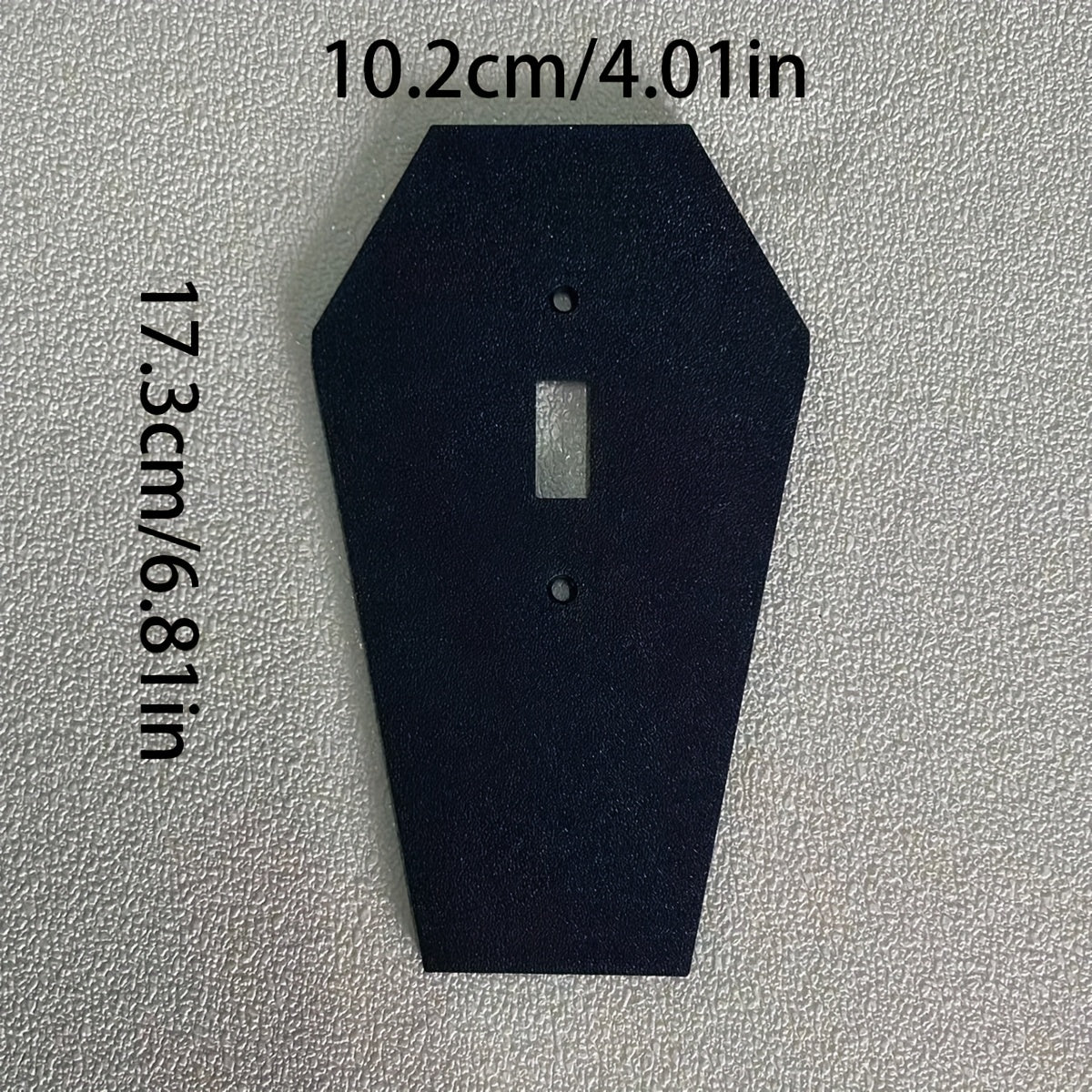 Gothic qabriston devor chirog'i, uylar va ofislar uchun oson o'rnatish uchun klassik qora dizayn.