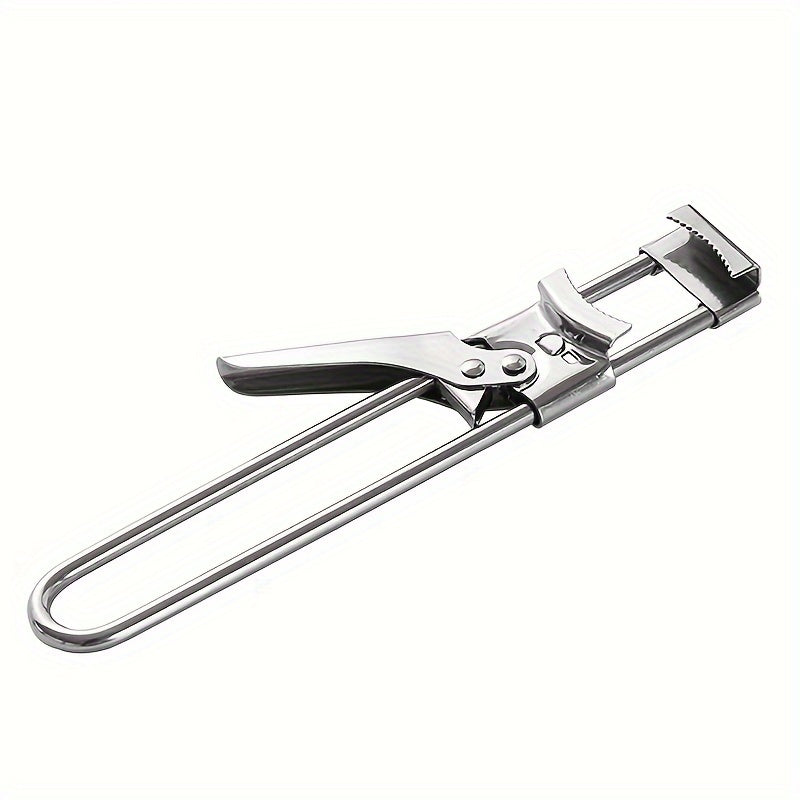 Multi-Functional Stainless Steel Jar Opener Adjustable Anti-Slip Handle Kitchen Tool