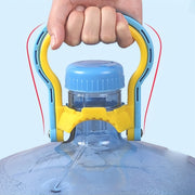 1 шт. Портативный держатель для транспортировки кувшина с водой на колесах, оснащенный прочным неэлектрическим подъемным устройством и энергосберегающим держателем для ведра для легкой переноски - вмещает 18,93 литра воды