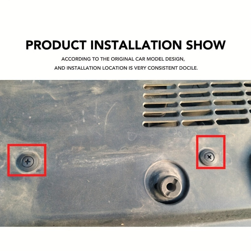 Universal Plastic Car Fastener Clips Tray of 30/100 Automotive Interior Trunk Retainers