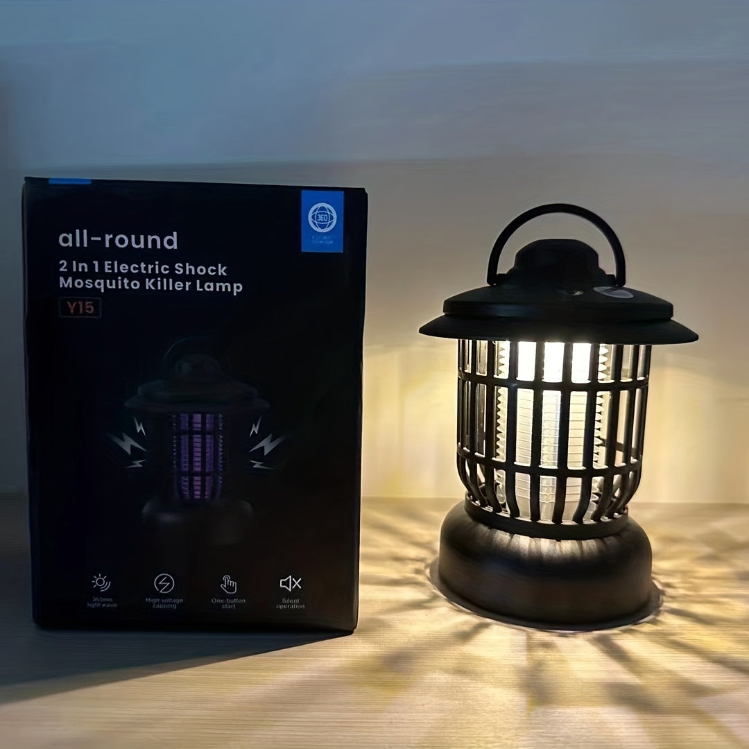 Portable Electric Mosquito Killer Lamp with UV Light for Indoor and Outdoor Use