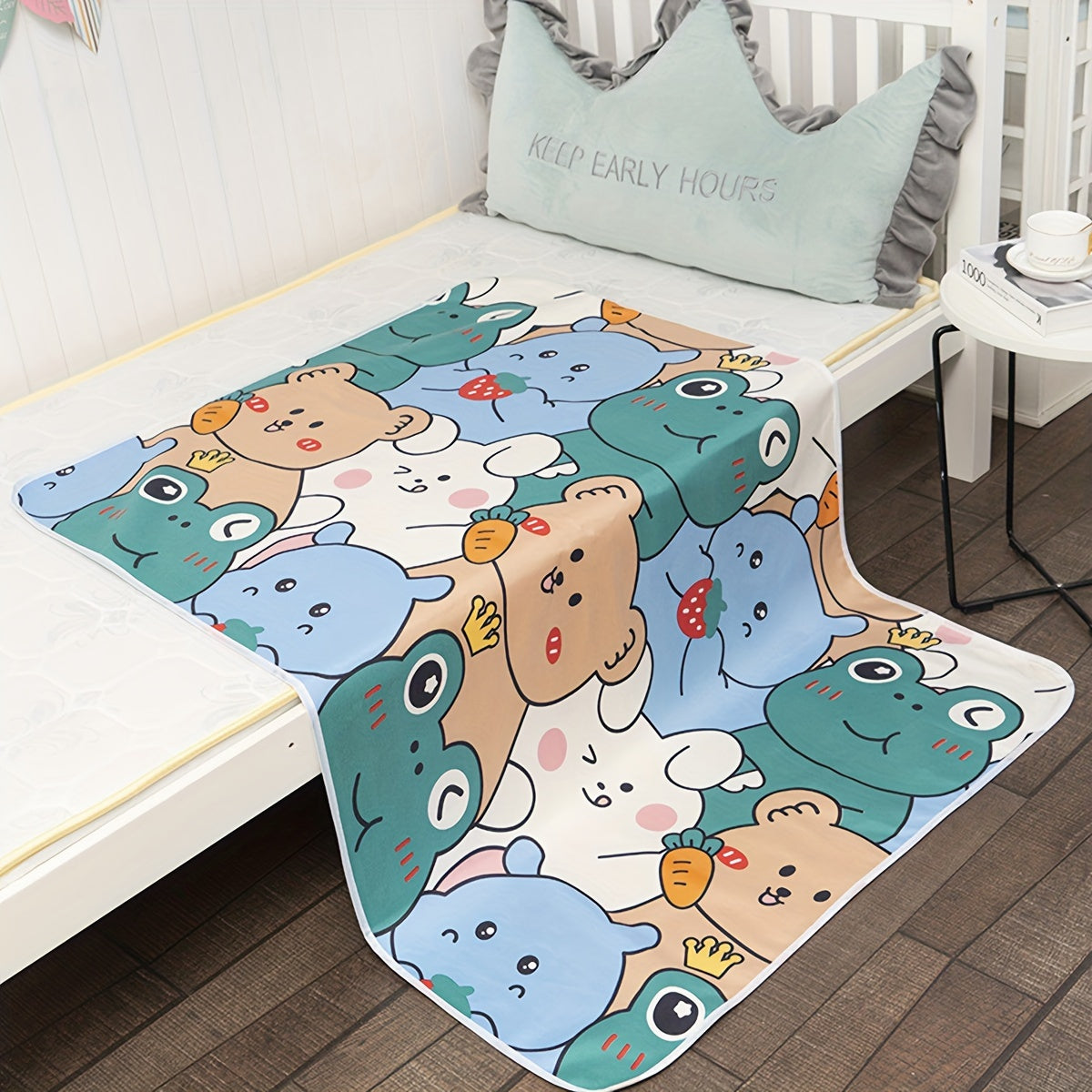 Cartoon Pattern Waterproof Diaper Changing Pad Breathable Mattress for Babies