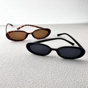 Gafas ovaladas para mujer con montura y lentes de PC para actividades al aire libre y celebraciones