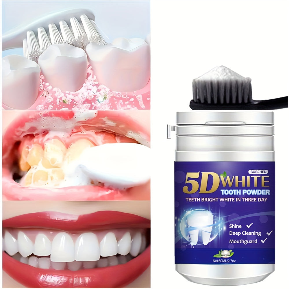 Fresh Mint Teeth Whitening Powder Deep Cleaning Stain Remover