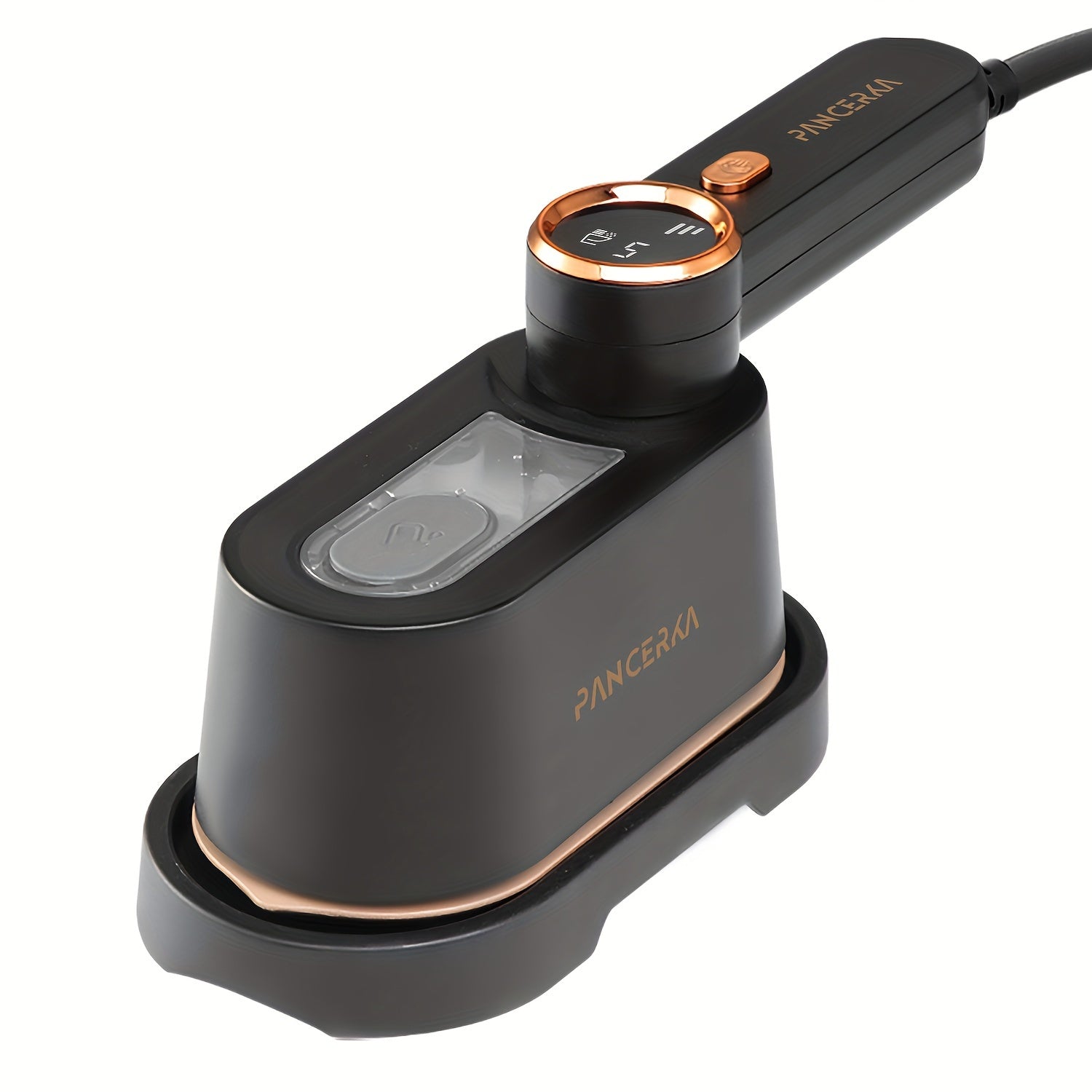 2-in-1 Handheld Garment Steamer Iron 1050W Large Soleplate LED Display