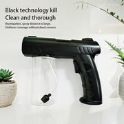Rechargeable Wireless Spray Gun with Long Spray Distance and Blue Lights for Home Use
