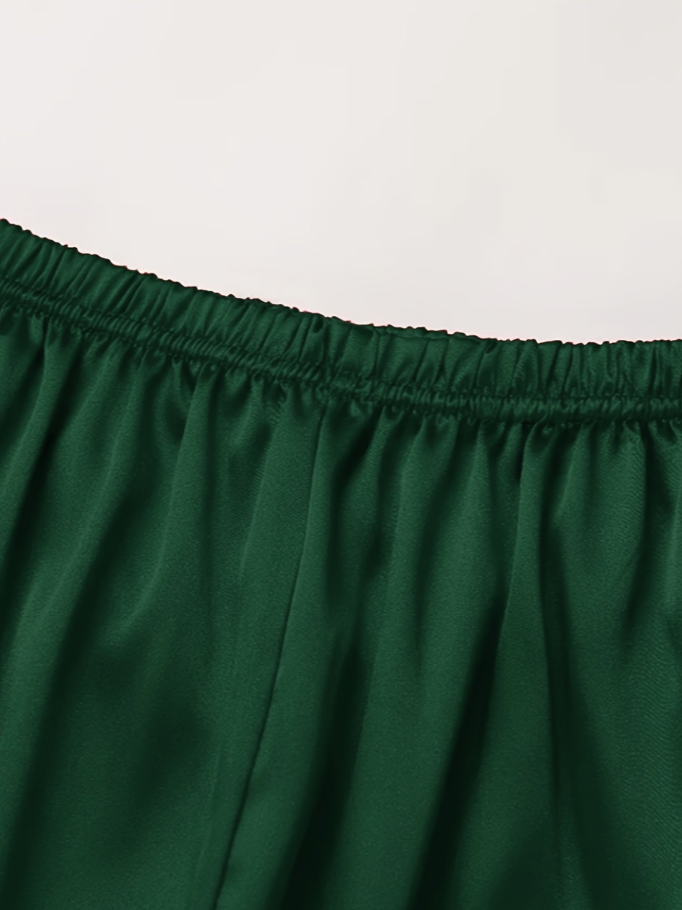 Women's Color Cardigan Pajama Set for Autumn with Long Sleeve Solid Pattern Polyester Elastane