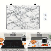 Large Waterproof Stove Top Cover 28.5x20.5 Inches Anti-Slip Glass Protector