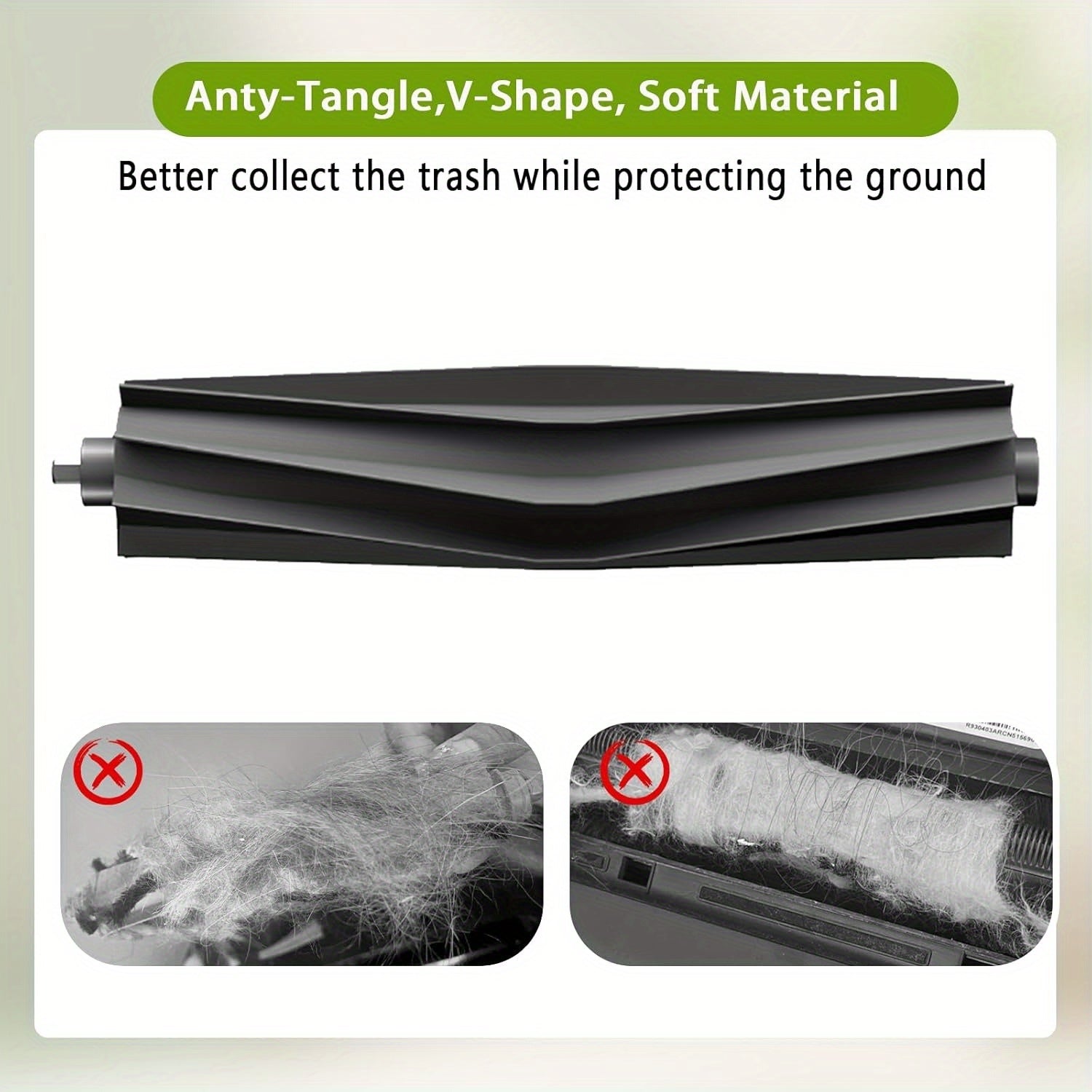 Robot Vacuum Accessories Set for Ecovacs X1 X1S T10 T20 Series Glue Brush Cover Plate Cleaning Brush